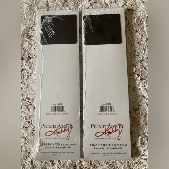 NWT magnetic Notepads WINE & BEER Fun Novelty Pair 9 1/2” x 2 3/4” GREAT… - Picture 5 of 6